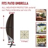 Patio Umbrella Cover Waterproof Outdoor Umbrella Cover Banana Parasol Cover