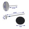 VGOL 4PCS Nail Disc Polishing Head Sanding Disc Nail Drill