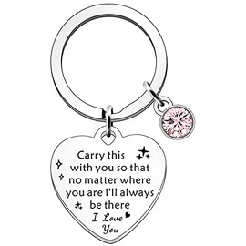 SDOFY I Love You Gifts for Her Valentines Keyring Gifts for Her Birthday Christmas Gifts for Girlfriend Wife Anniversary Couple Presents