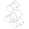 10Pcs Stainless Steel Bangle 1.6mm Adjustable Expandable Coil Bracelet DIY