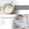ANGIX 30cm Clear Plastic Kitchen Mixing Bowl, Serving Bowl |