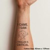 'I Came. I Saw. I Rolled a Critical' Temporary Tattoo