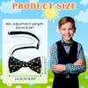 Luckyvestir Boys Bow Tie, Polka Dot Bow Ties for Kids,
