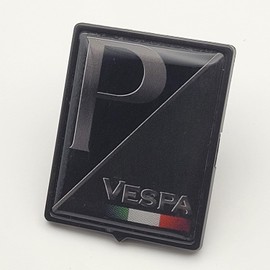 Cascade Emblem Compatible with Vespa and Piaggio 3D Sticker Gel GT GTS GTV LX LXV S 946 Scooter Logo VE-0053