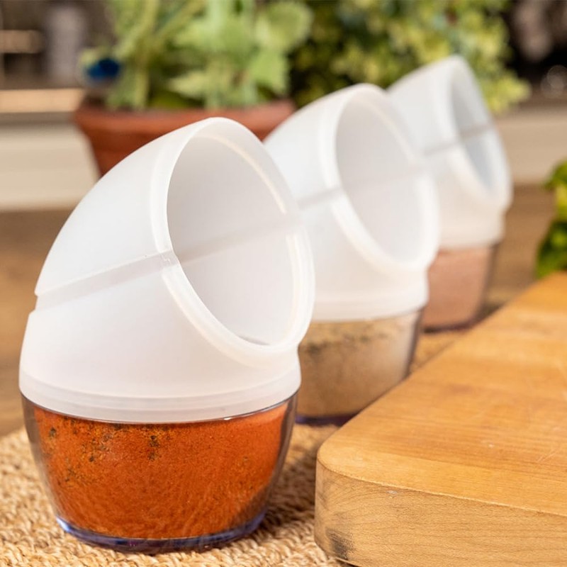 Prepara Zip Top Salt Pig, 5.75 Inch, Clear