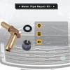 LR049990 Thermostat Water Outlet Hose Connector Kit Compatible with Jaguar