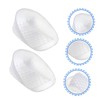 Ipetboom 1 Pair U Shaped Heel Pads Soft Heel Cushions