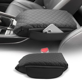 CDEFG for Honda Accord 2023-2025 Center Console Cover Armrest Box Cover for Accord (LX,SE) 2023 2024 2025 Accessories Console Arm Rest Protector 2 Side Pocket