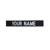 Black Name Tape, Sew on, Custom Uniform Military Name Tape
