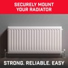 Bullfix Radiator Fixing Kit - Heavy Duty Plasterboard Fixings for