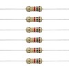 BOJACK 1K Ohm Resistors 1/4 W ±5% Carbon Film Single