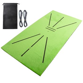 CENPEK Golf Training Mat Mini Portable Golf Hitting Mats for Swing Detection Batting Golf Training Aids Used for Home Office Outdoor Backyard-12 x 24Inch