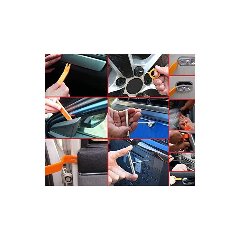 12x Tool Set Trim Wedges Disassembly Interior Trim Door Trim