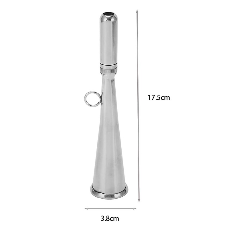 Ausi Heavy Duty 304 Stainless Steel Manual Handheld Air Horn,