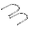 PATIKIL 2pcs 1/4" (6mm) x 1/4" (6mm) Hose Barb Fitting