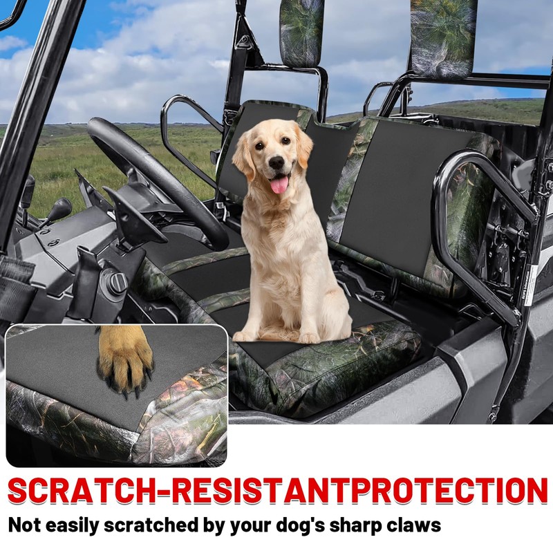 StarknightMT UTV Pioneer Seat Cover Bench Cover Compatible with Pioneer