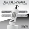 ISRANT | Shampoo Matizador Amarillo para Rubios y Decolorados -