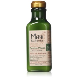 Maui Moisture Conditioner Bamboo Fibers 13 Ounce (Thicken) (385ml) (3 Pack)