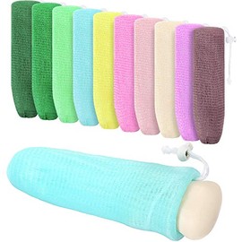 Bolsa de jabón de malla exfoliante, bolsa de malla para ahorro de jabón, red de espuma de burbujas para herramienta de limpieza facial corporal, color