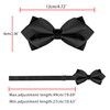 [Allegra K] Men's Solid Pre-tied Bow Tie Weeding Party Bow