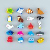 Mini Keshigo Musukan Marine Set, Squishy Rubber, Poppy Rubber, Stationery