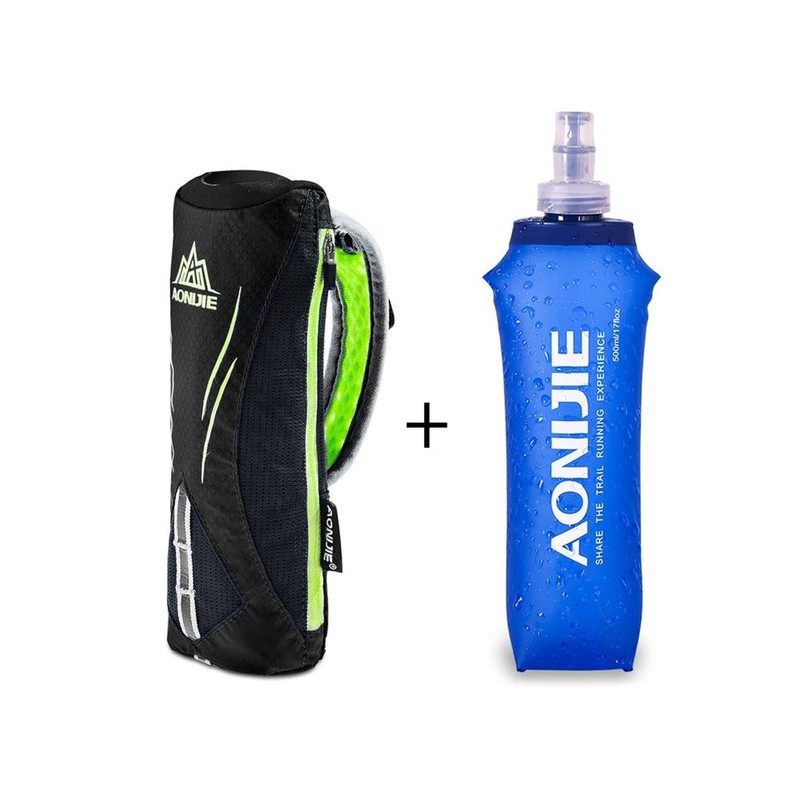 Aonijie Quick Grip Handheld Water Bottle for Running, Hand Strap