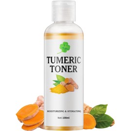 Turmeric Face Toner, Hydrating Face Toner Face Moisturizer, Moisturizing Facial Toner for Dull Skin, Hydrating Face Toner for All Skin Types - 3.4oz / 100ml