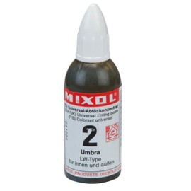Mixol Universal Tints, Umber, #02, 20 ml