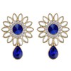Aheli Kundan Pearl Choker Multi Layered Collar Aretes Set Joyería