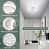 ElDISUNY Modern LED Ceiling Lights, 30W Round Ceiling Lights Fixture
