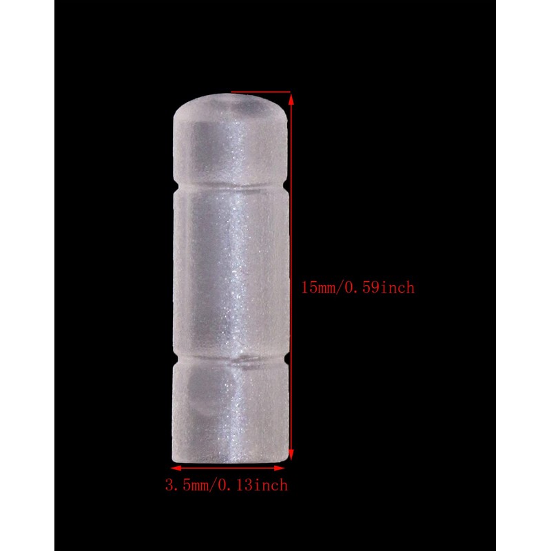 ONLYKXY 30pcs Plastic Male Protector Cap Port Cover Anti-Dust Plugs