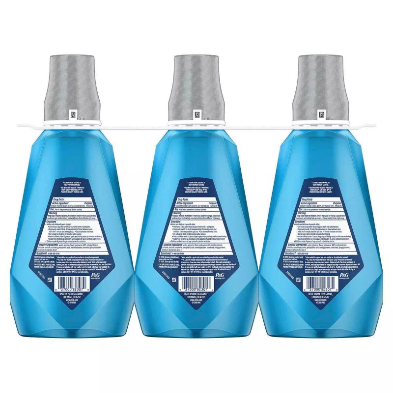 Extra New 379405 Crest Pro-Health Advantage Mouthwash Deep Clean 33.8