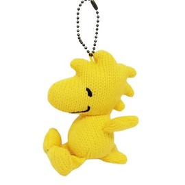 Nakajima Corporation Peanuts Snoopy Knit Mascot Woodstock 201874-24 Size: H 3.3 x W 1.6 x D 2.8 inches (8.5 x 4 x 7 cm)