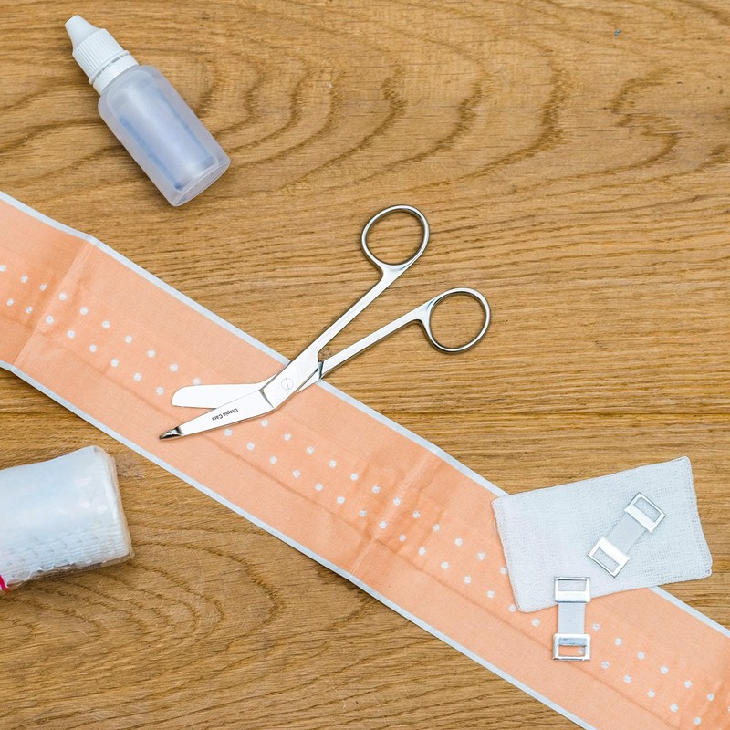 Utopia Care Bandage Scissors, 5.5 Inch Stainless Steel Shears for