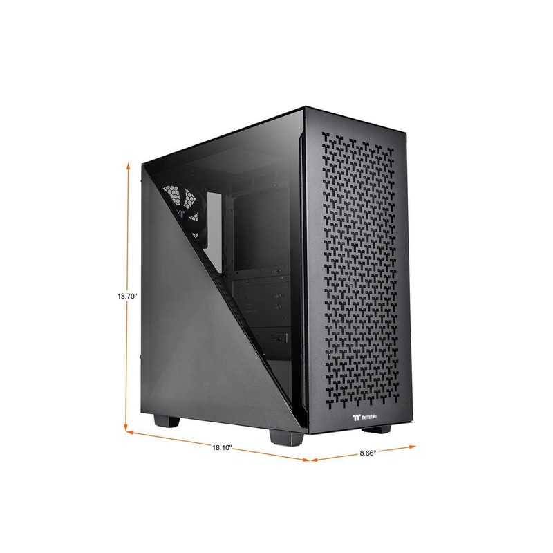 Thermaltake Divider 300 TG Air ATX mid Tower Black Edition