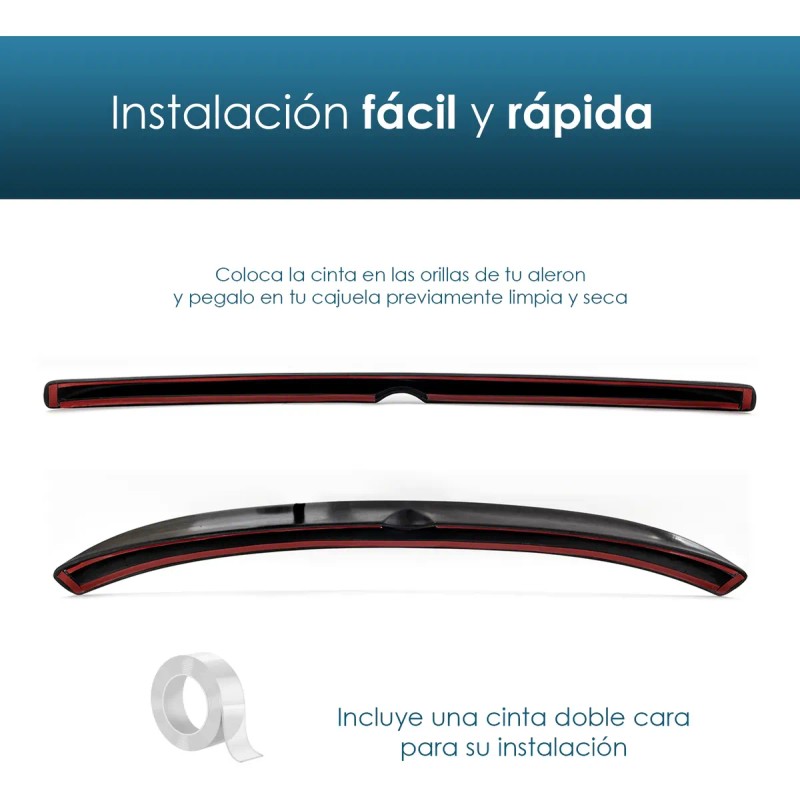 Aleron Nissan Tiida Cajuela Sedan Spoiler Tuning 2010-2018