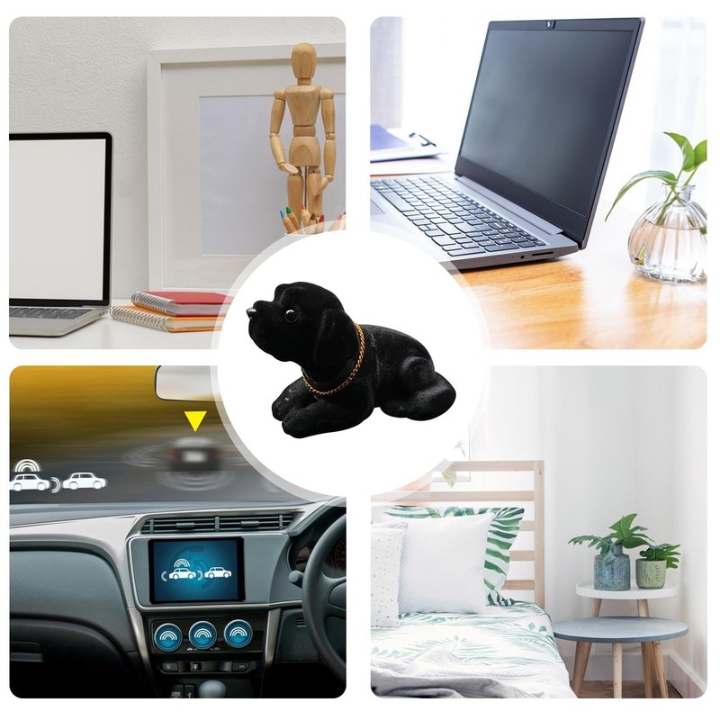 Generic Labrador for Car Dashboard | Puppy Shaking Head Toy,Car