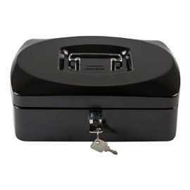 'Idena Cash Box 8, 205 x 160 x 90 mm black
