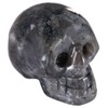 Rockcloud Healing Crystal Stone Human Reiki Skull Figurine Statue Sculptures