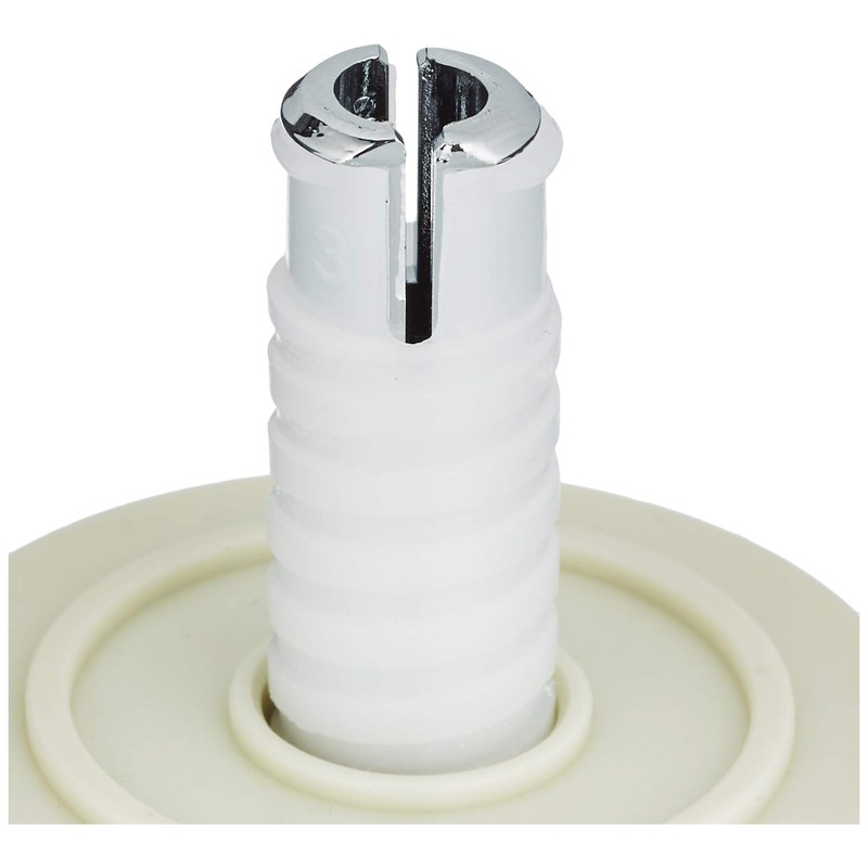 Wirquin 19008001 Jollyflush Dual Flush Chrome Toilet Push Button -