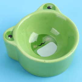 xianshi Pet Food Bowl, Food Water Feeding Bowls Practical Pet Feeding Bowl, Ceramic Bowl Gerbils for Hamsters Pigeons Mice