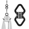 AusKit, Black Swing Swivel, 30 KN Safest Rotational Device Hanging