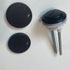 WinZo Toilet Round Dual Flush Button with Toilet Seat Bolts