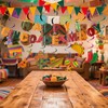 Muswarm 24Pcs Cinco de Mayo Party Decorations Set, Mexico Fiesta