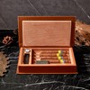 WANTHER Cigar Humidors,Book Portable Humidor Cigar Case for Travel and