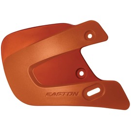 Easton Baseball Batting Helmet Extended Jaw Guard Right Handed Batting Helmet, Texas Orange, Senior