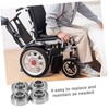 KOMBIUDA 4pcs Wheelchair Caster Wheel Bearings 608zz Small Ball Bearings