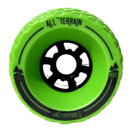 MBS All-Terrain Longboard Wheels - 100mm X 65mm - Green