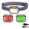 EverBrite Rechargeable Headlamp, 700 Lumens Head lamp for Adults, 6