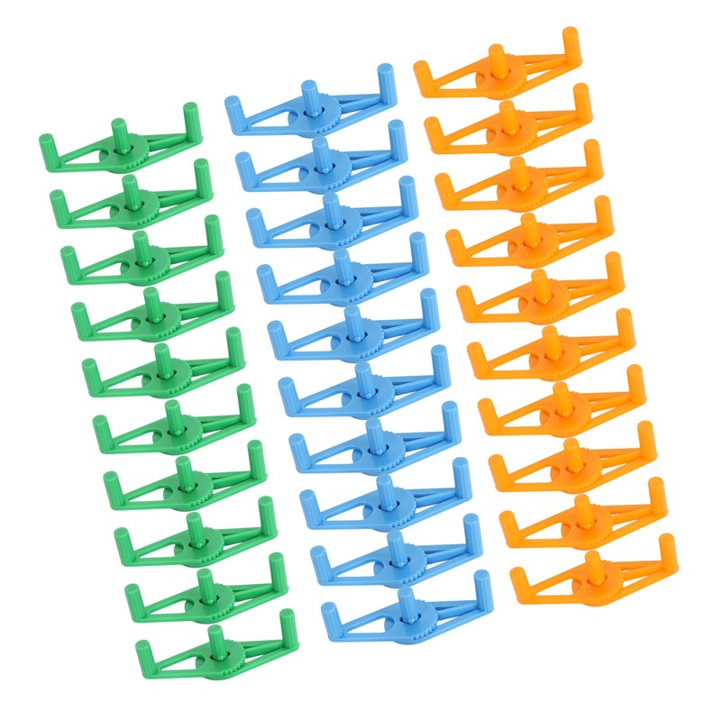 30pcs Low Stress Training Clips Adjustable Reusable Plastic Plant Stem